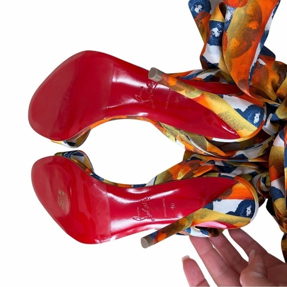 CHRISTIAN LOUBOUTIN Miss Z Sandal Du Désert 100 sandals size 40, new - Picture 6 of 9